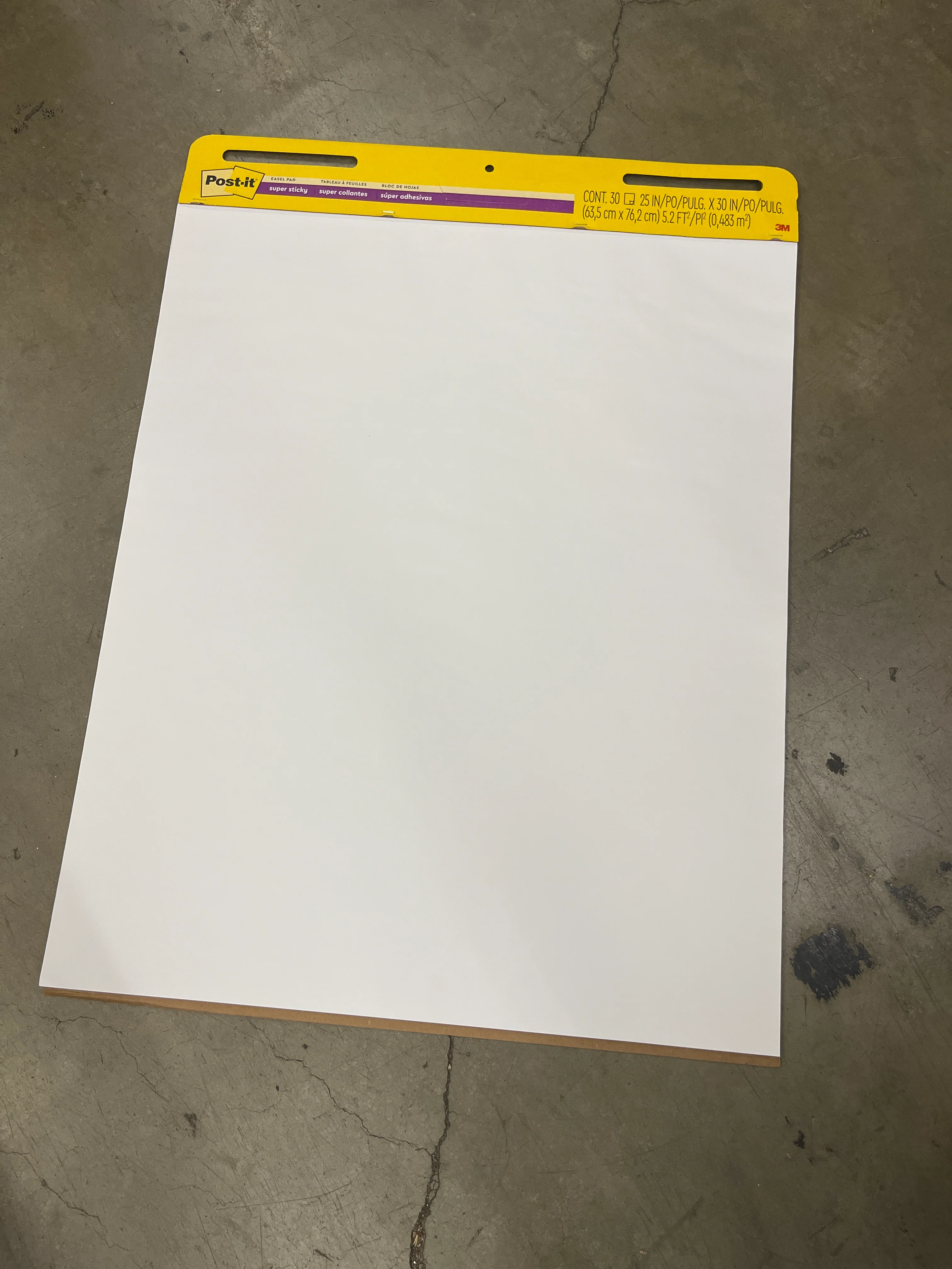 Post-it Super Sticky Easel Pads, 25 in x 30 in, 1 Pad, 30 Sheets/Pad, Great for Virtual Teachers and Students, White - Image 5