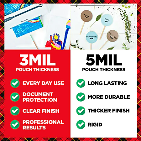 Scotch® Thermal Laminating Pouches, 3 mil., Fits Letter Size (8.9 in. × 11.4 in.) Paper, 200-PK - Image 3