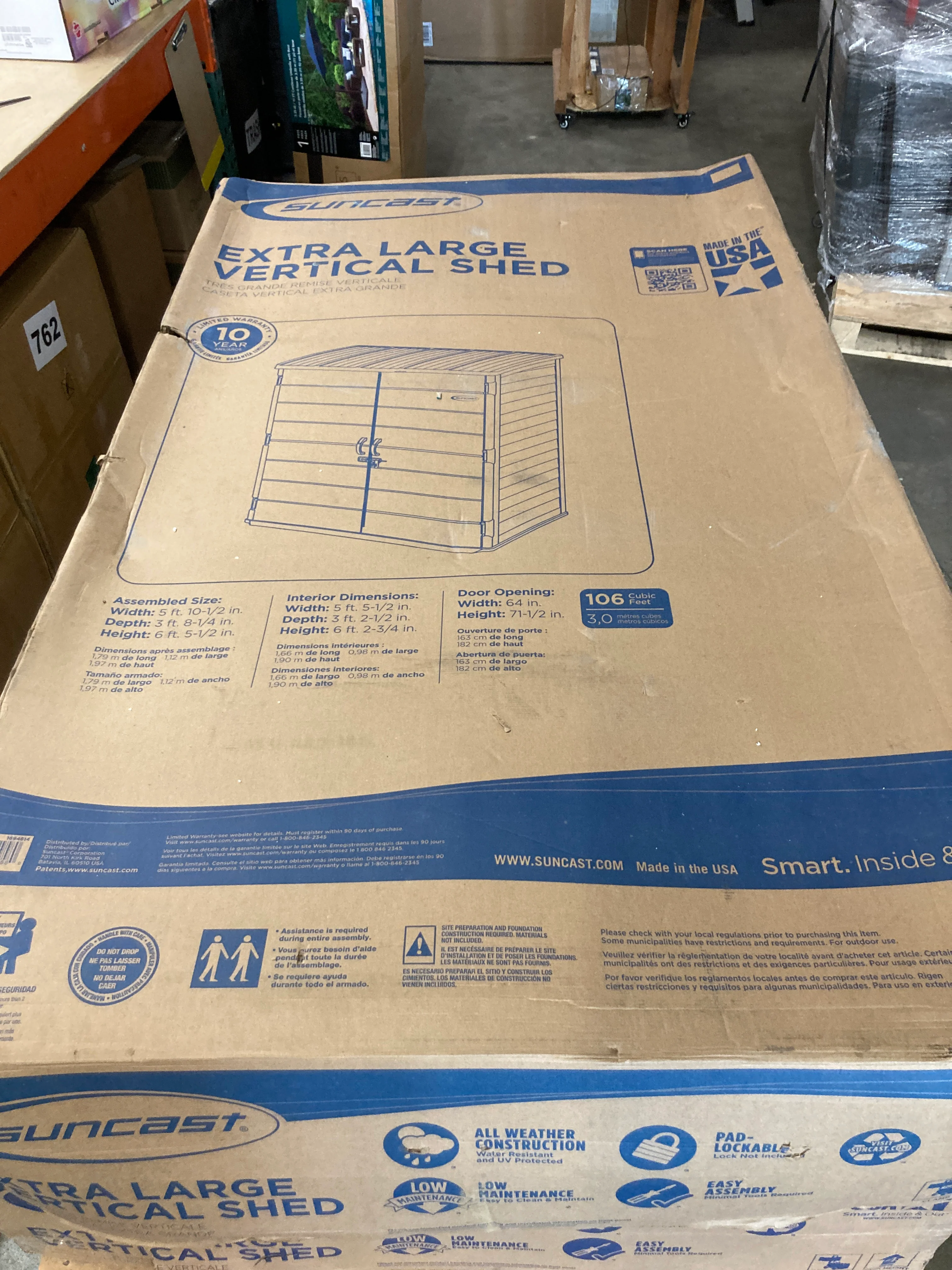 NEW - Costco - NSF 6 Tier Commercial Grade Shelf - Retail $89 - Image 2