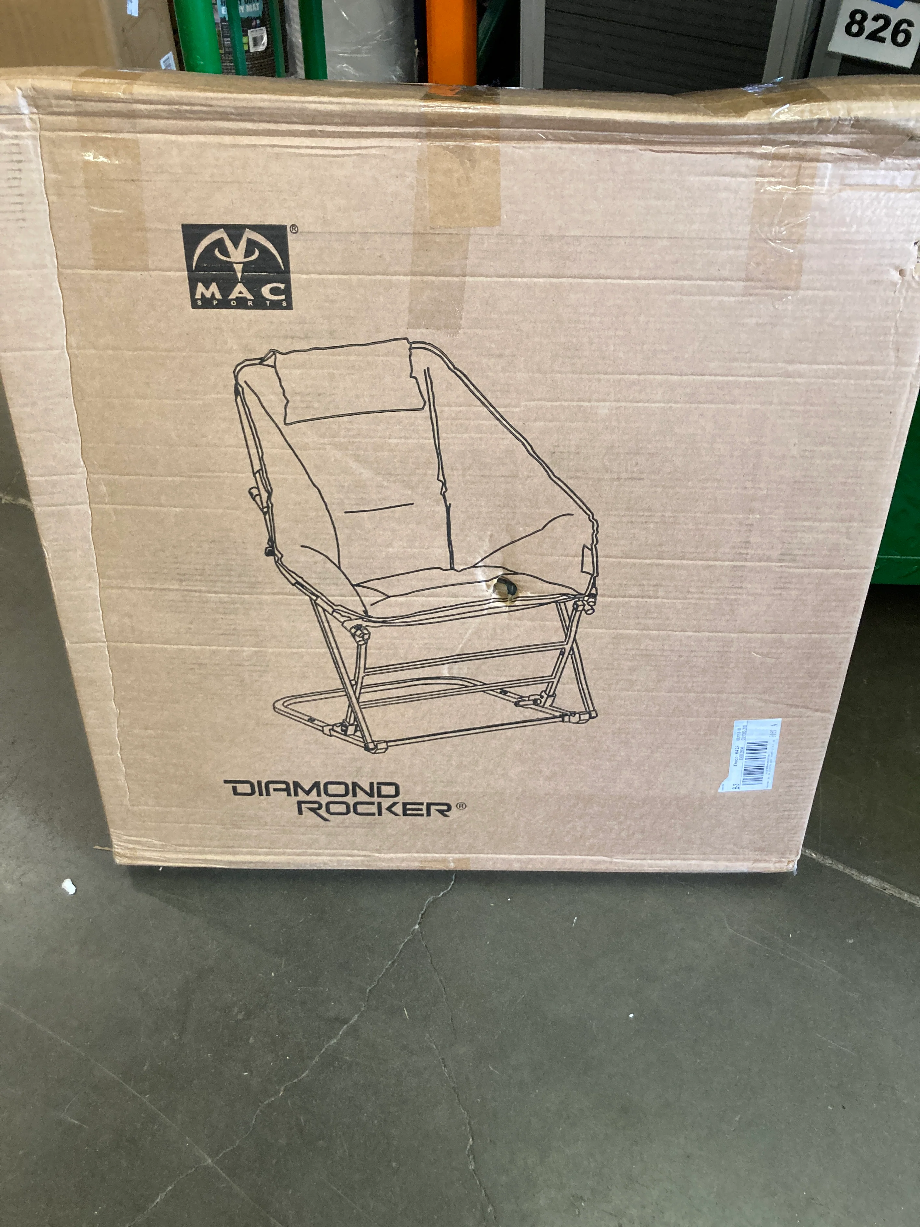 Costco - Mac Sports Diamond Rocker Chair - Retail $79 - Image 2
