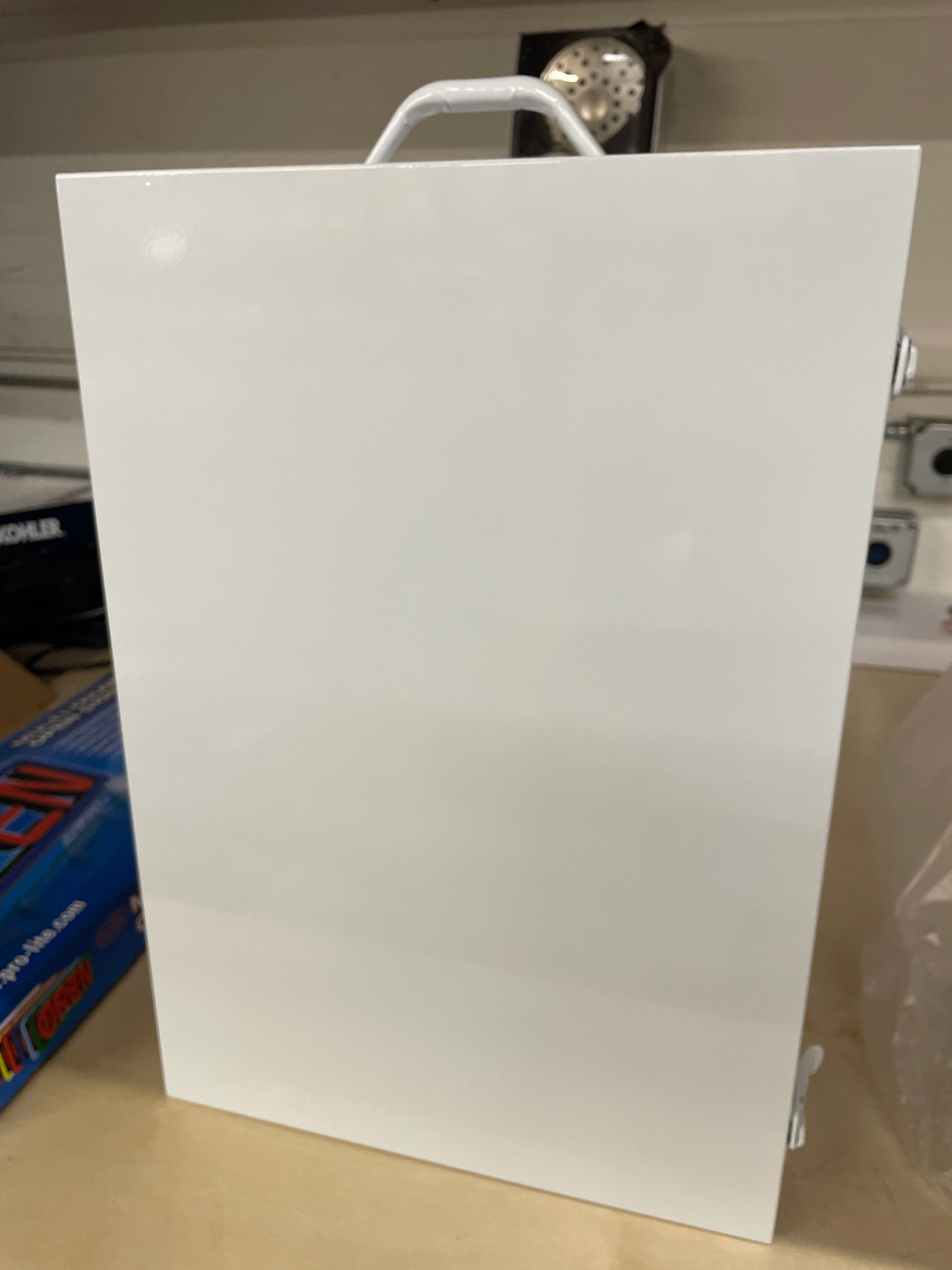 Rapid Care First Aid 80099 4 Shelf All Purpose First Aid Kit Cabinet, Class A+, Exceeds OSHA/ANSI Z308.1 2015, Wall Mountable - Retail $210 - Image 3