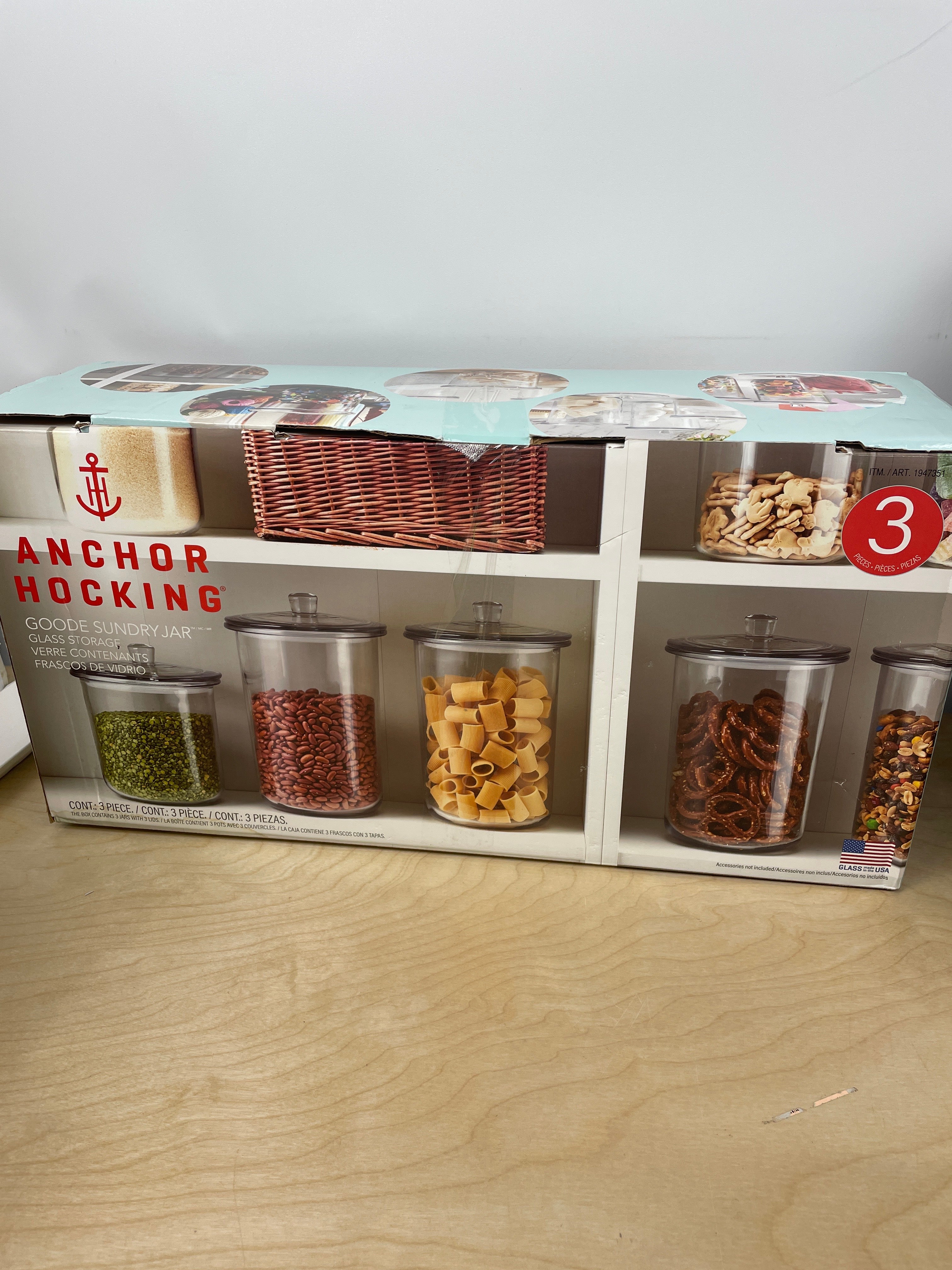 Anchor Hocking Goode Sundry Jars - Image 2