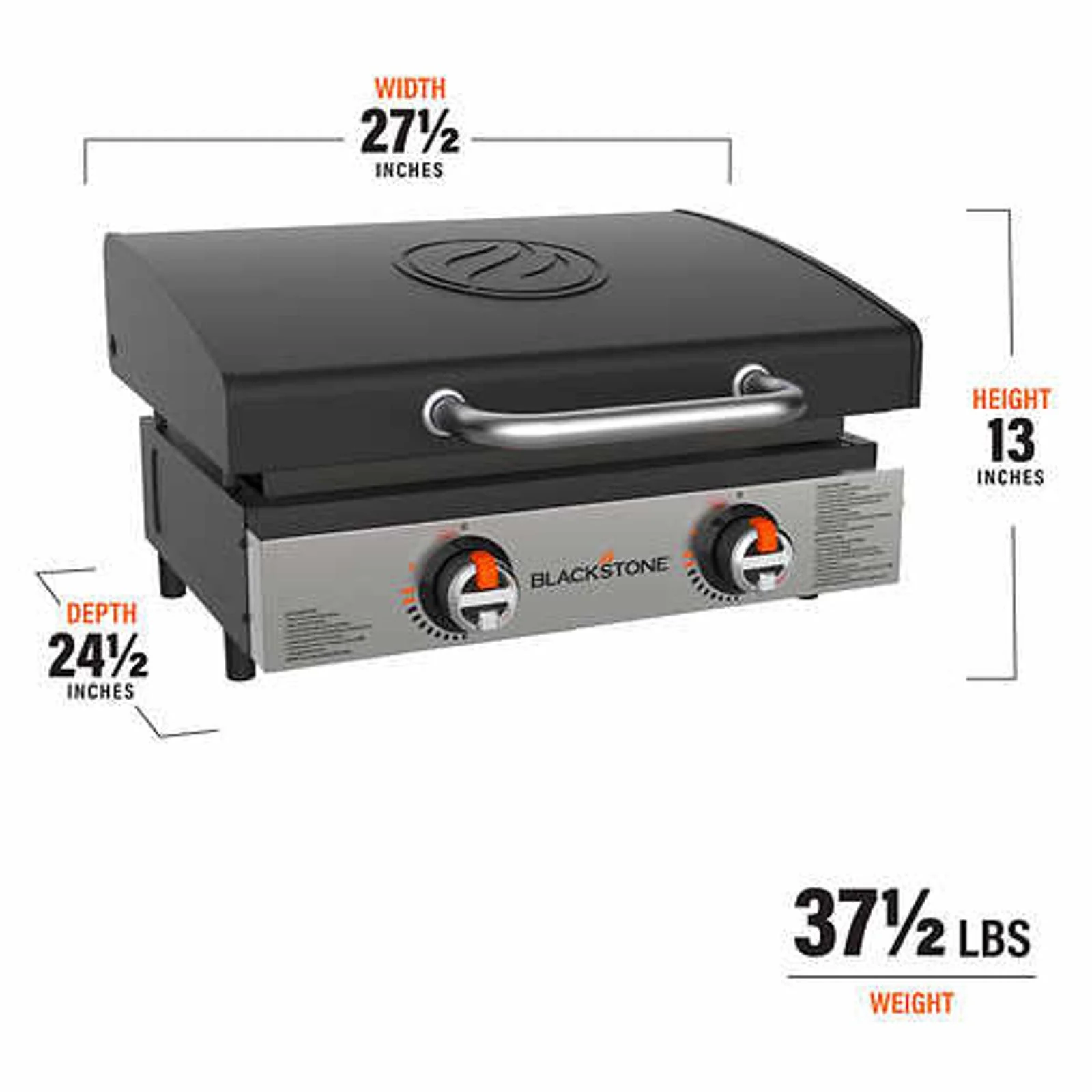 Blackstone Original 22in Griddle w/Hood and Carry Bag - Retail $199 - Image 6