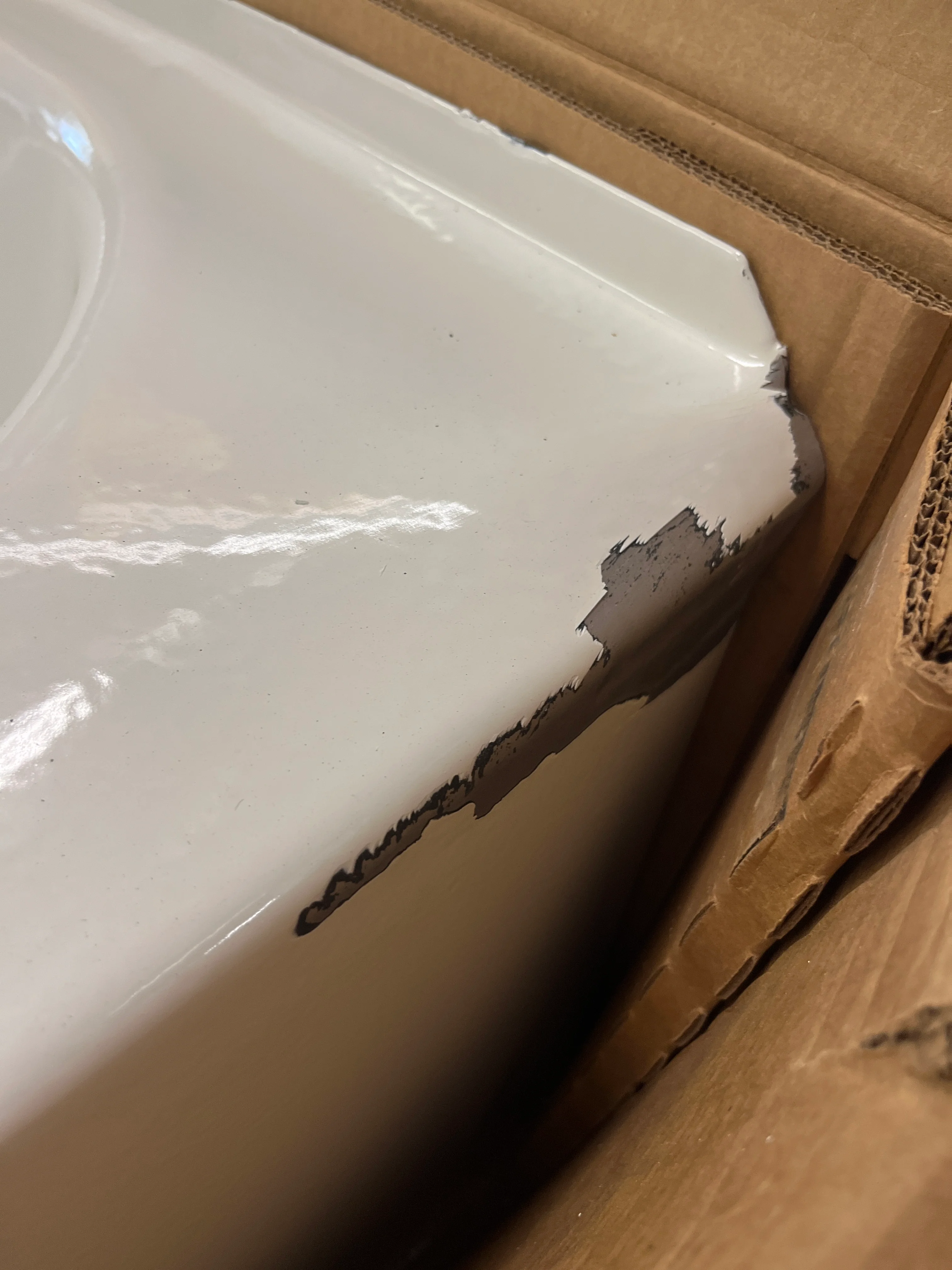 Bootz Industries - Maui Plus 60 in. x 32 in. Soaking Bathtub with Left Drain in White - Retail $384 - Image 7
