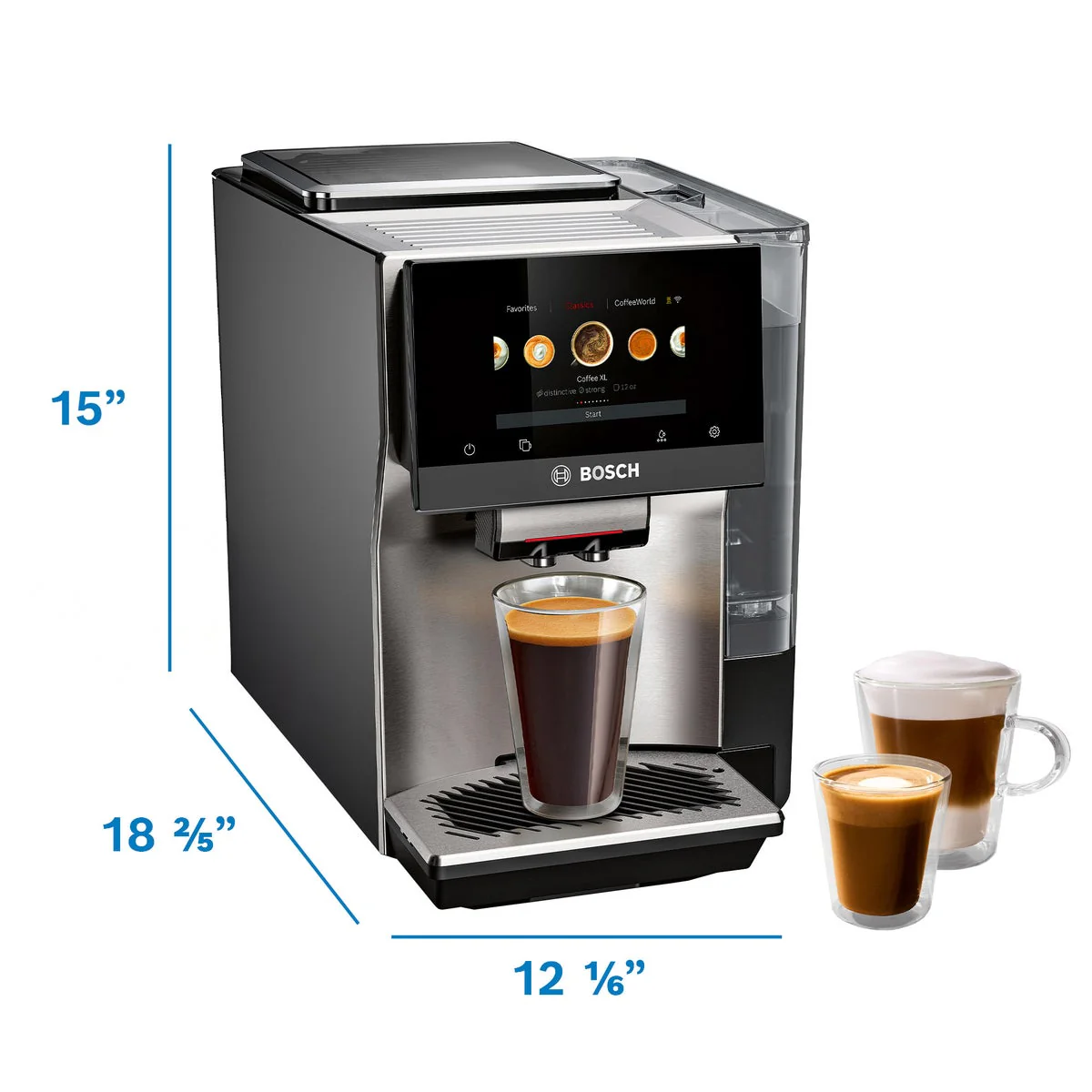 Bosch 800 Series Fully Automatic Espresso, Coffee and Cold Brew Machine - Image 5