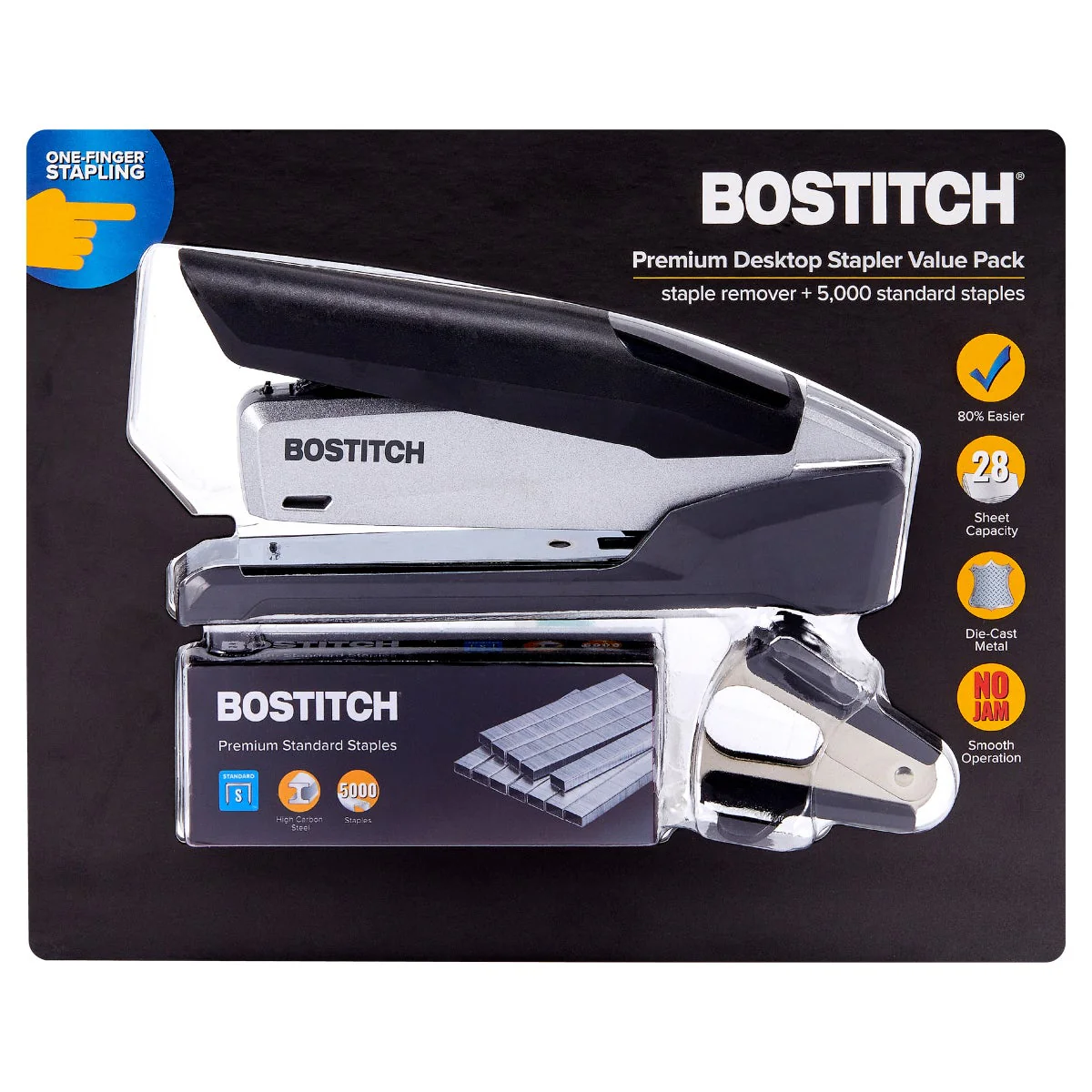 Bostitch Premium Desktop Stapler Value Pack - Image 2