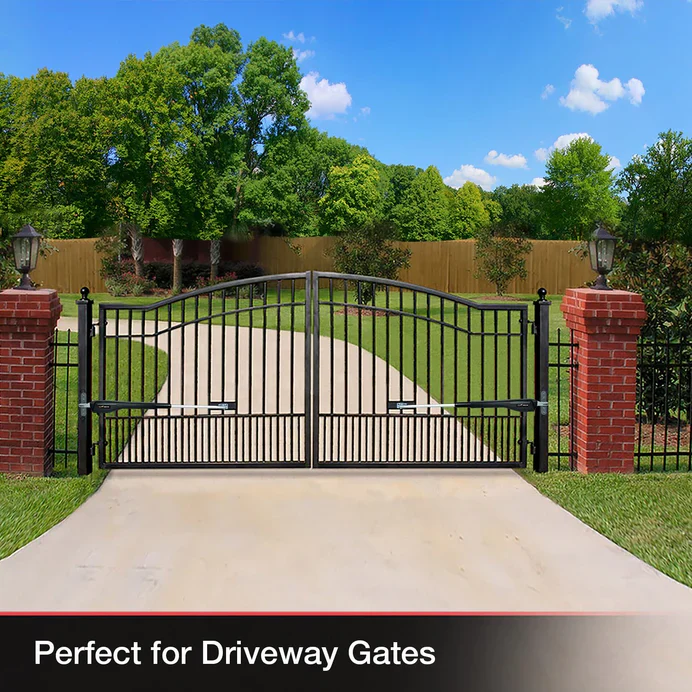 NEW - Mighty Mule Heavy Duty Dual Swing Automatic Gate Opener with Battery, up to 850 lb. per - Image 2