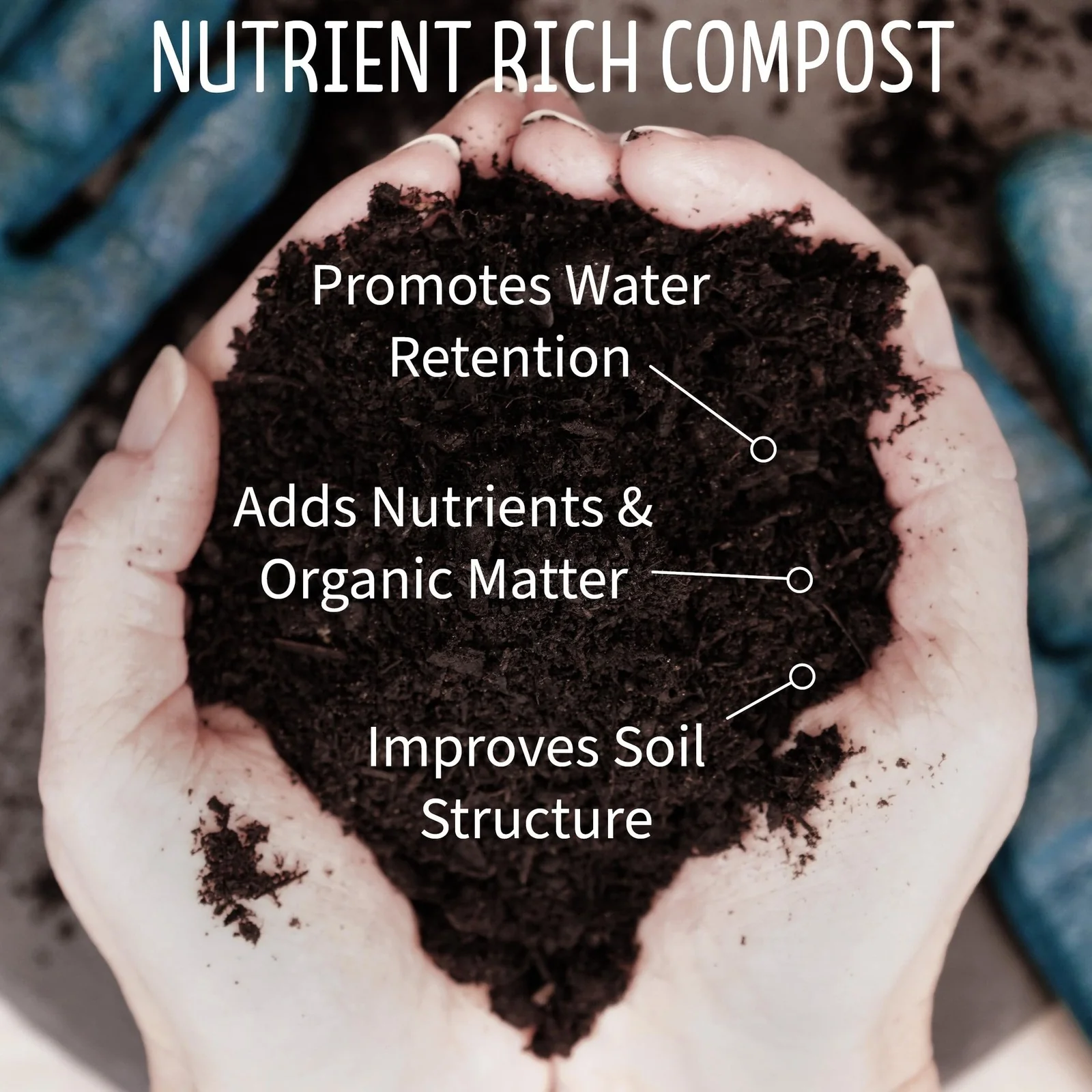 Ribbon Organics OMRI Certified Organic Compost Size: 7.9 Gallons, 32-35 Pound... - Image 3