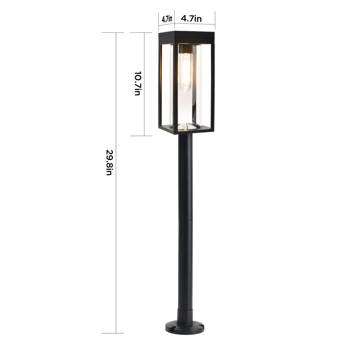 Lutec XL Solar LED Pathway Lights, 2-pack - Image 2