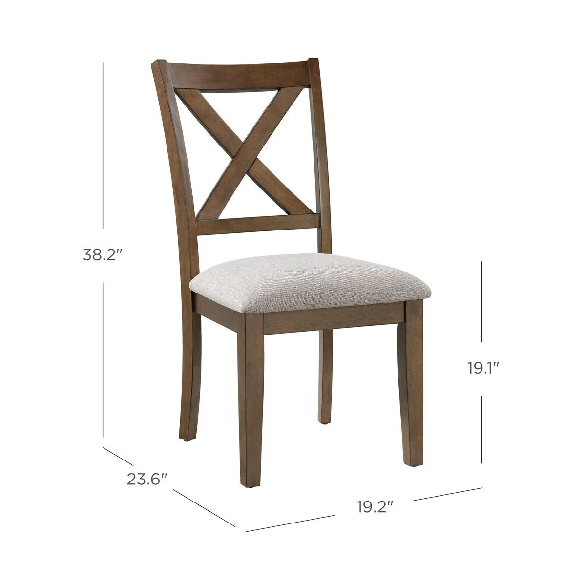 NEW - Lathan Upholstered Dining Chair, Set of 2 - Image 2