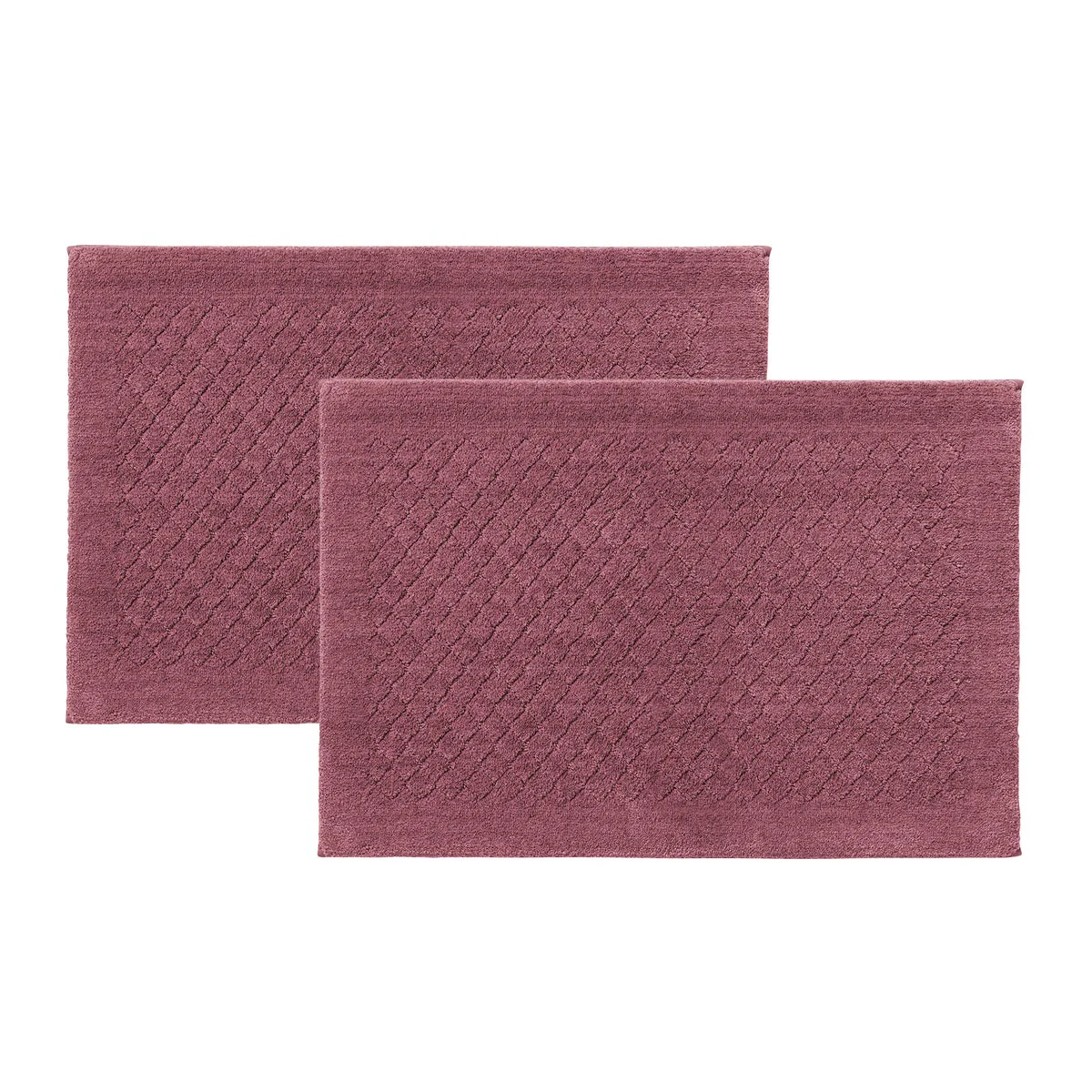 Charisma Drylon Diamond Bath Rugs, 2-pack - Image 2