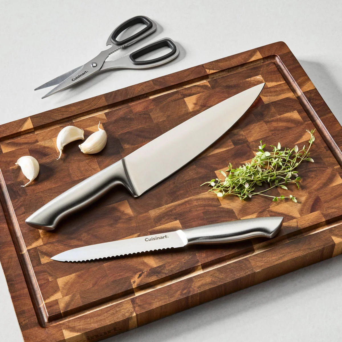 Cuisinart German Steel 10-piece Knife Block Set with Built-in Sharpener - Image 9