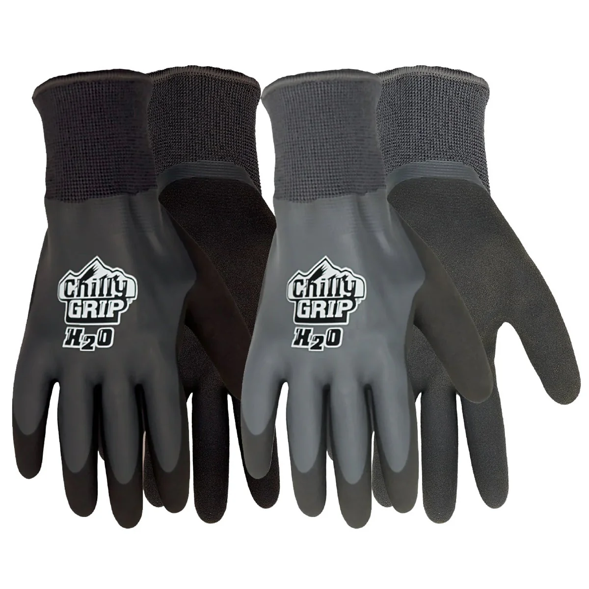 Chilly Grip Winter Work Gloves 4 Pack
