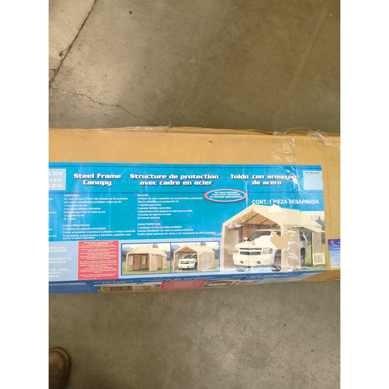Costco - 10' X 20' Steel Frame Canopy - Image 4