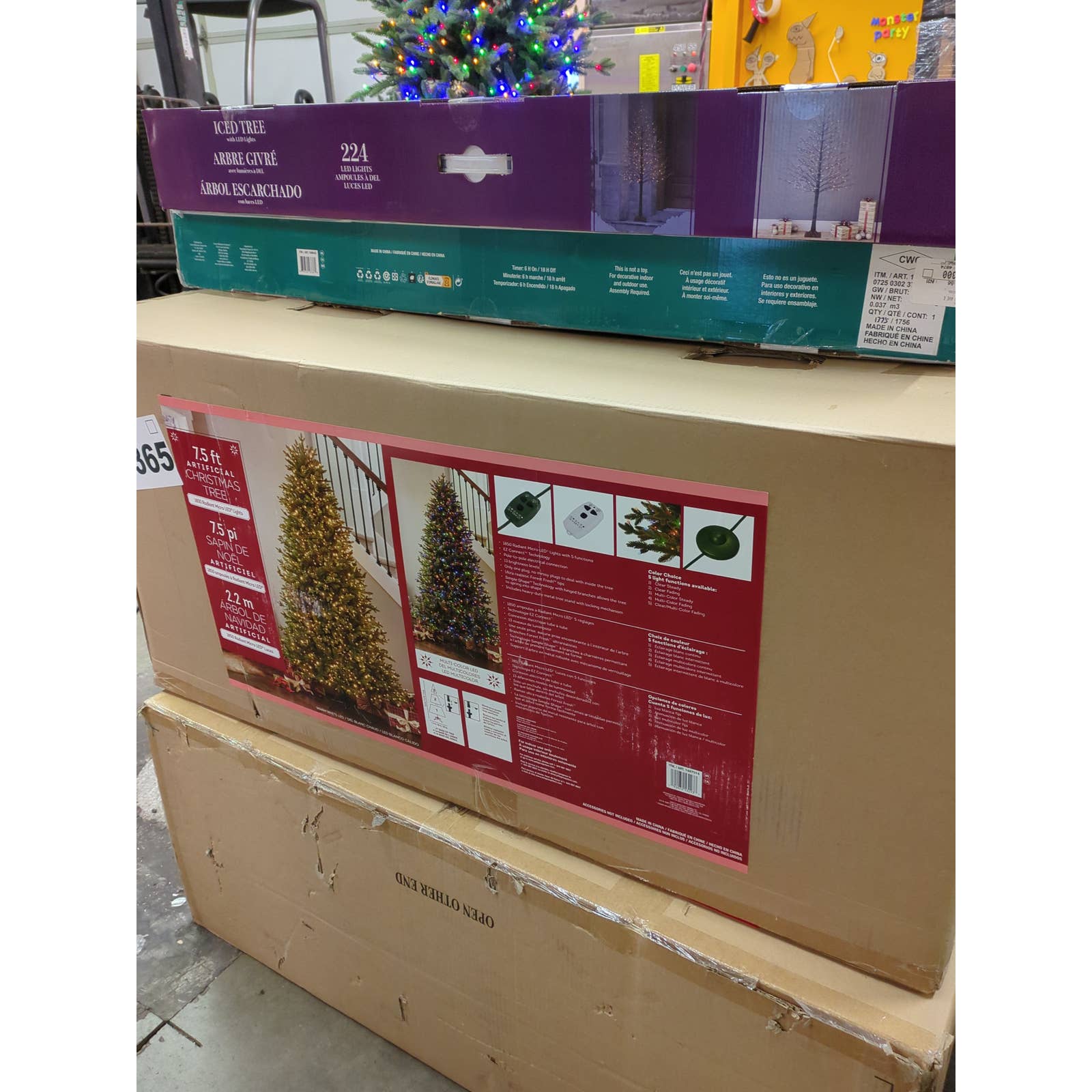 Costco - 7.5′Artificial Christmas Tree - NO LIGHTS - Image 2
