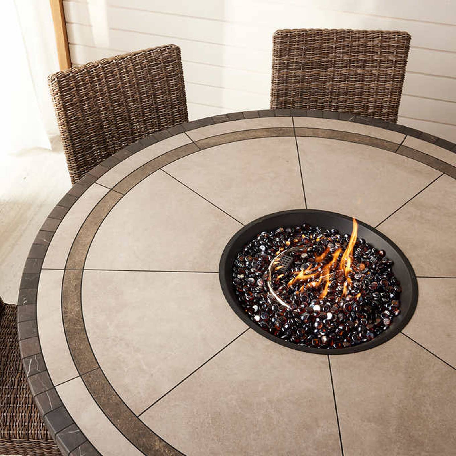 Costco - Agio Anderson 7-piece Fire Outdoor Patio Dining Set - Retail $1999 - Image 2