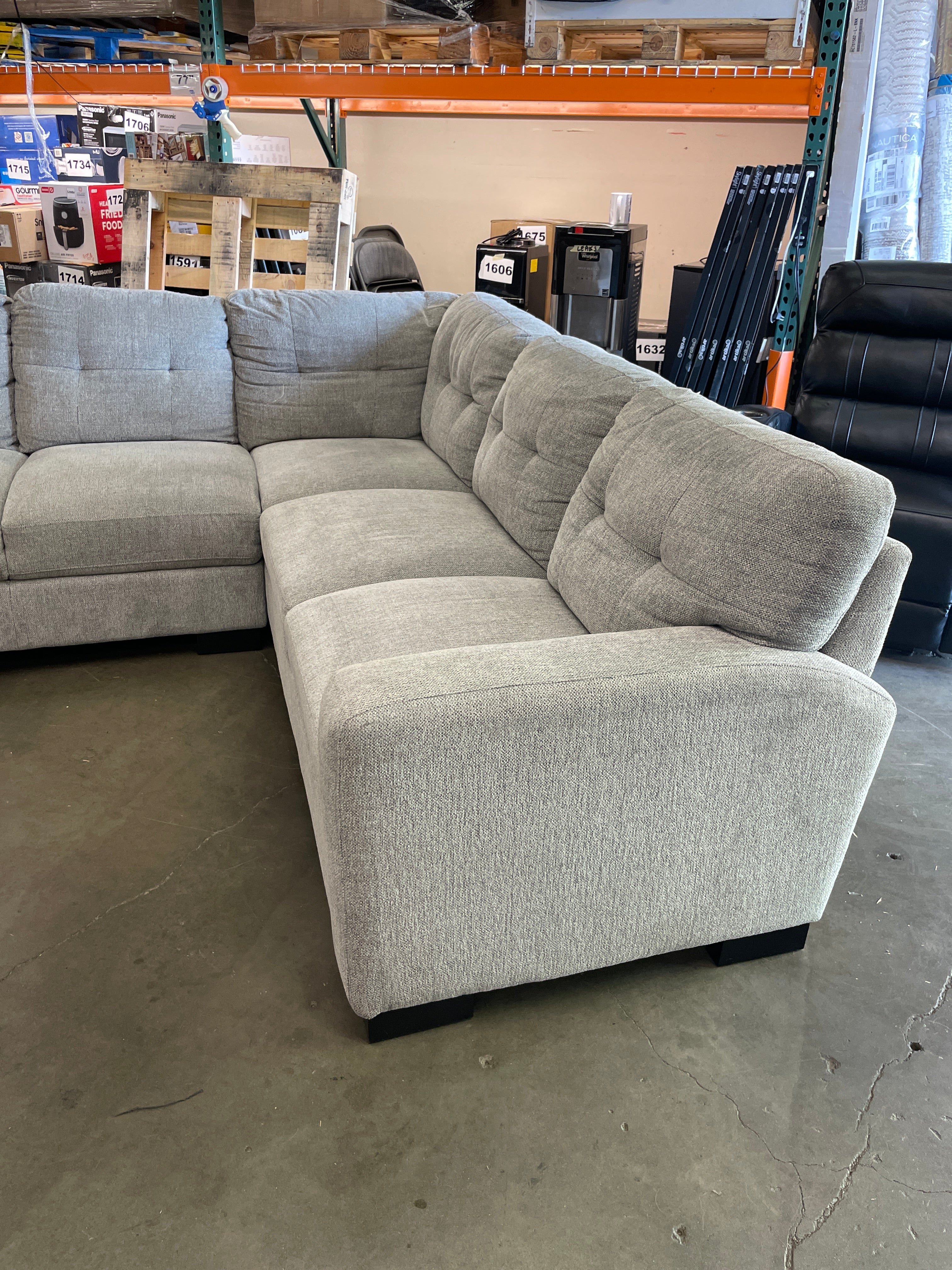 Costco - Annadale Fabric Sectional - Retail $1499 - Image 4