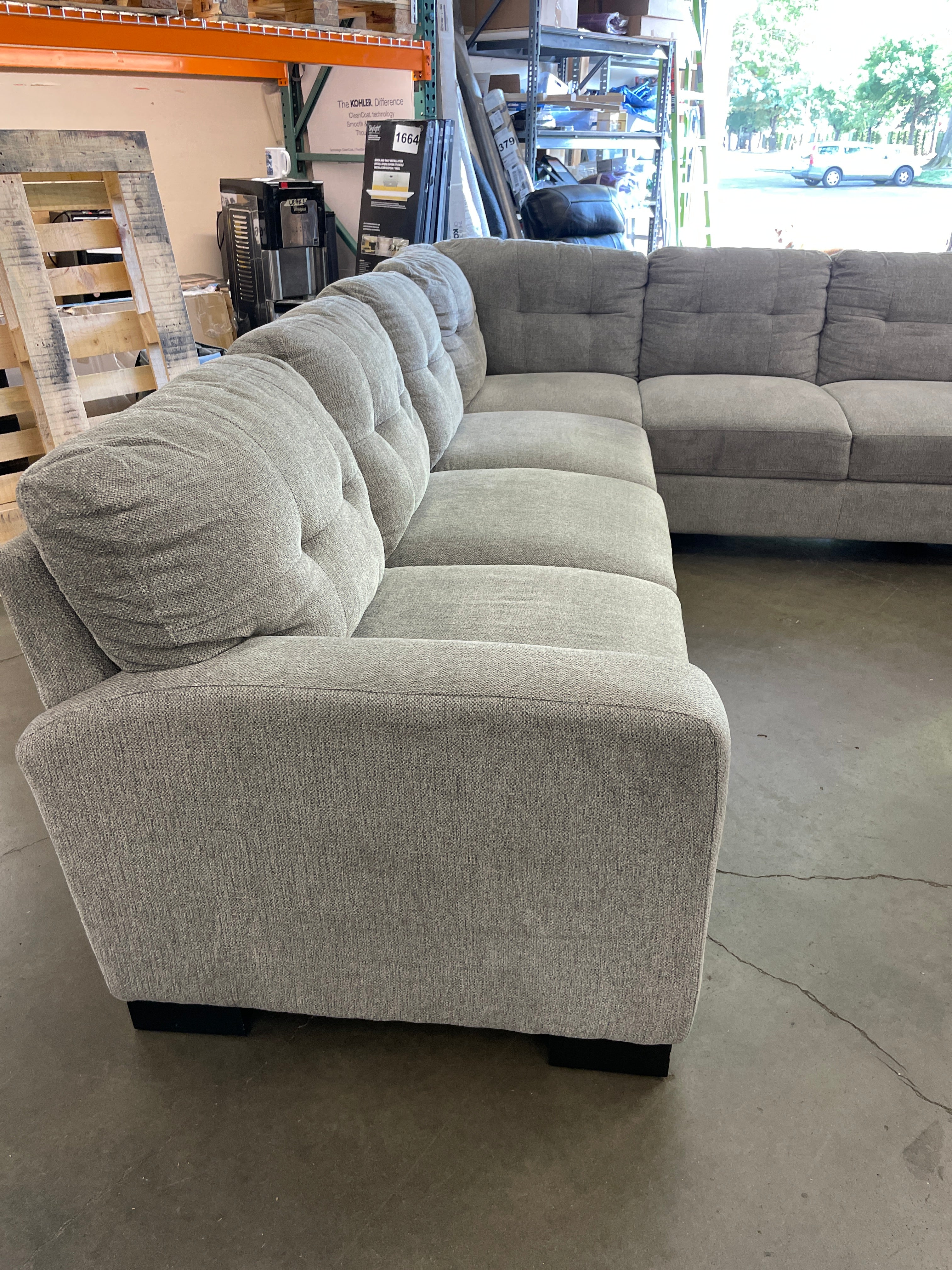 Costco - Annadale Fabric Sectional - Retail $1499 - Image 5