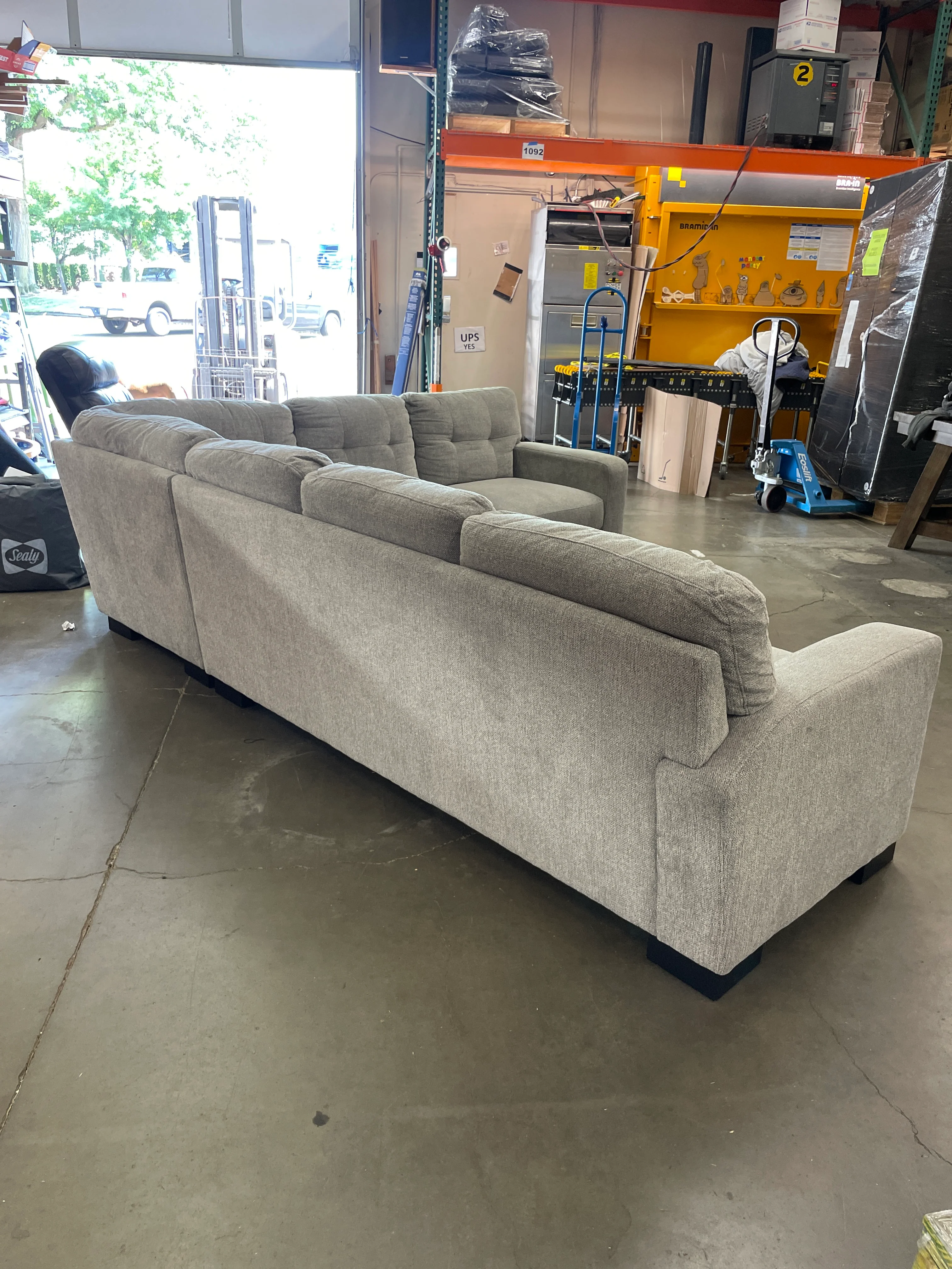 Costco - Annadale Fabric Sectional - Retail $1499 - Image 6