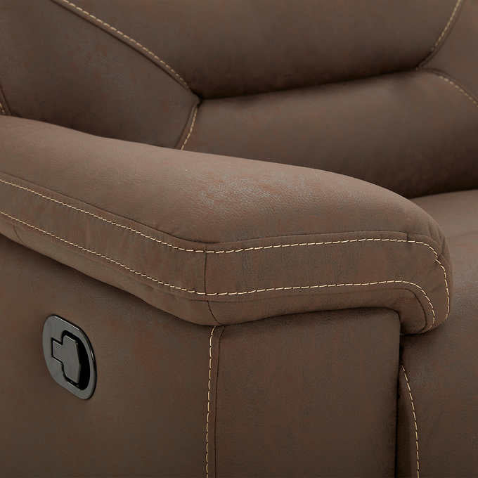 Costco - Fletcher 6-piece Fabric Reclining Sectional - Retail $1799 - Image 4