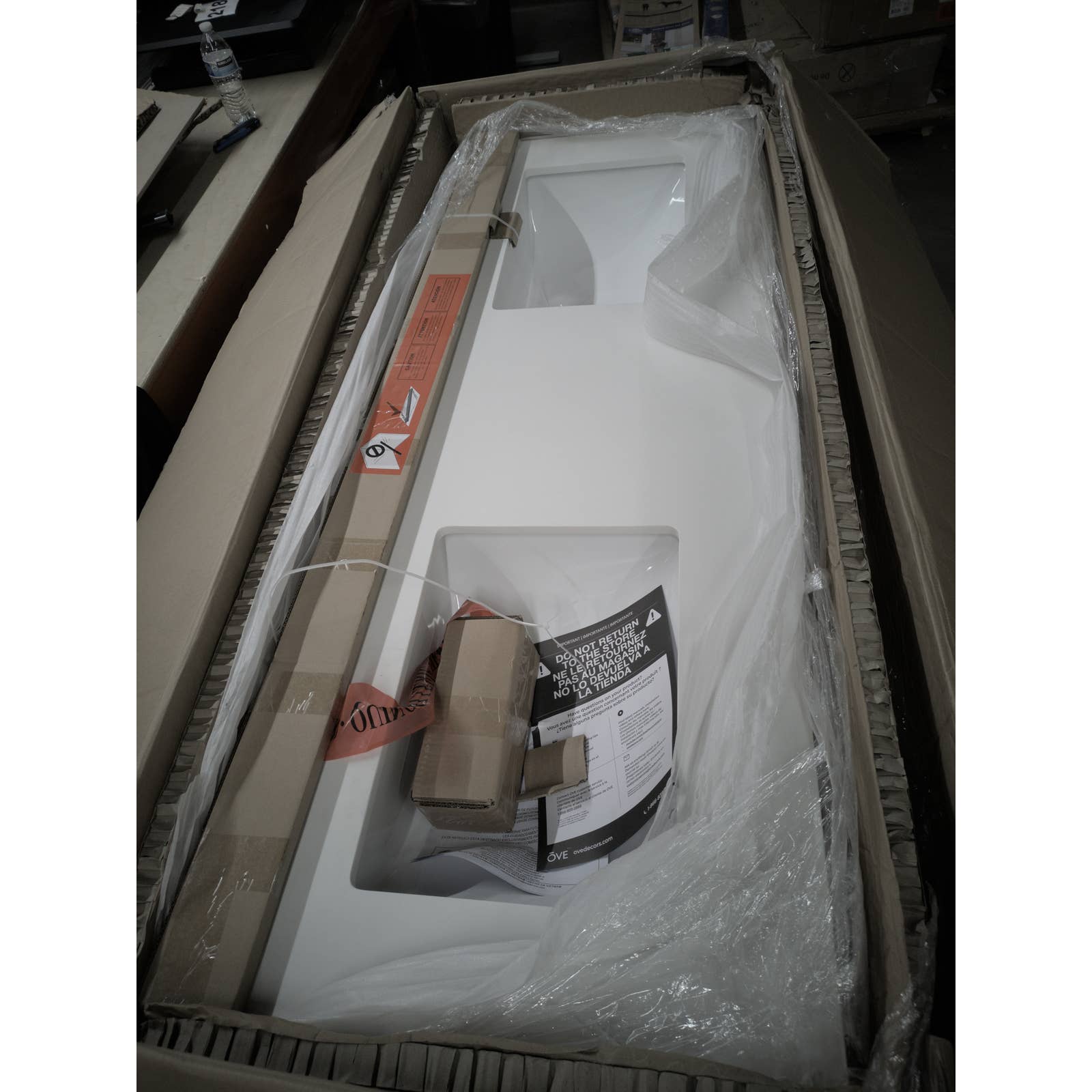 Costco - OVE Decors Nelson 60" Vanity - Retail $799 - Image 4