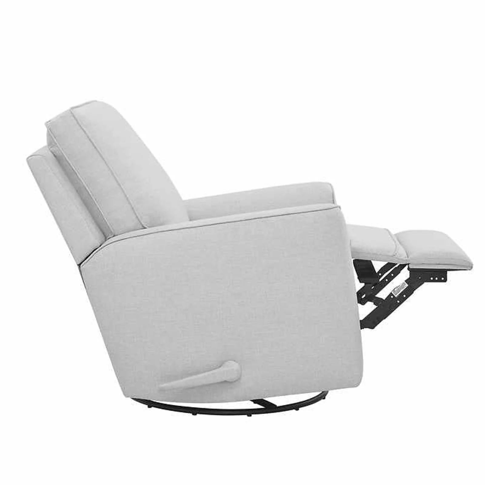True Innovations Paxley Fabric Swivel Glider Recliner - Image 7