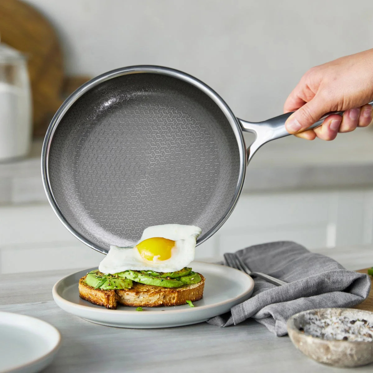 NEW - GreenPan Spectra Diamond 3-piece Frypan Set - Image 3