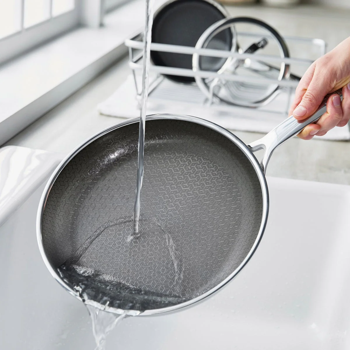 NEW - GreenPan Spectra Diamond 3-piece Frypan Set - Image 9
