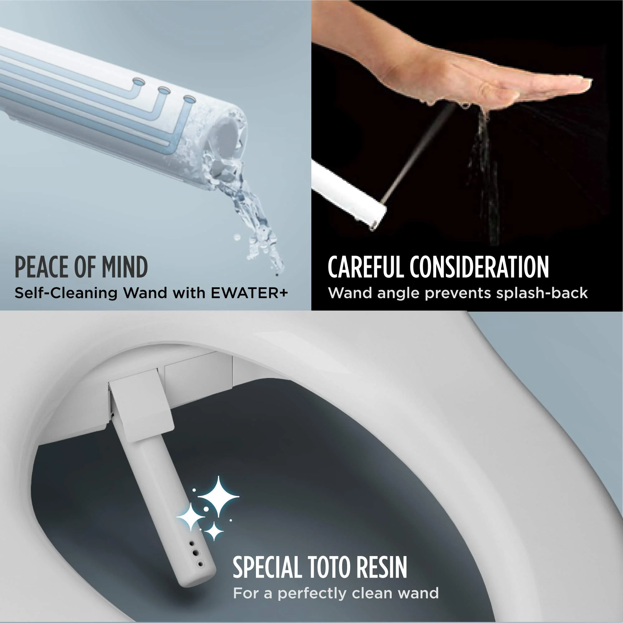 NEW - TOTO® WASHLET® C5 Electronic Bidet Toilet Seat with PREMIST and EWATER+ Wand Cleaning, Elongated, Cotton White - SW3084#01 - Image 4