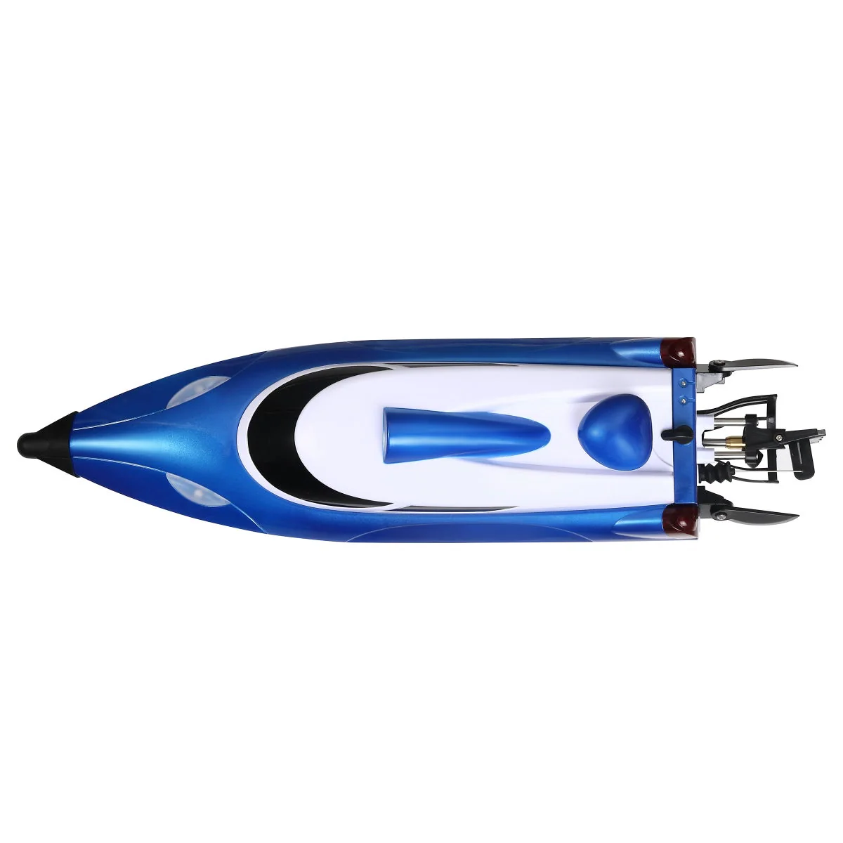Wave Master High Speed RC Boat - Blue - Image 3