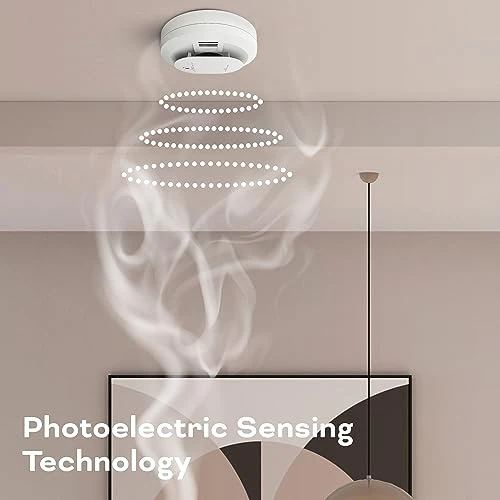 Kidde Hardwired Smoke & Carbon Monoxide Detector, AA Battery Backup, Voice Alerts, Interconnectable, LED Warning Light Indicators, 2 Pack - Image 5
