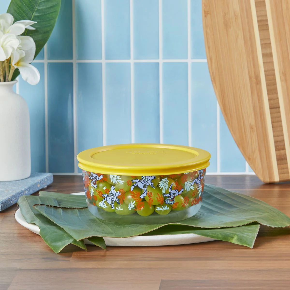 Pyrex 8-piece Decorated Glass Food Storage Set - Image 3