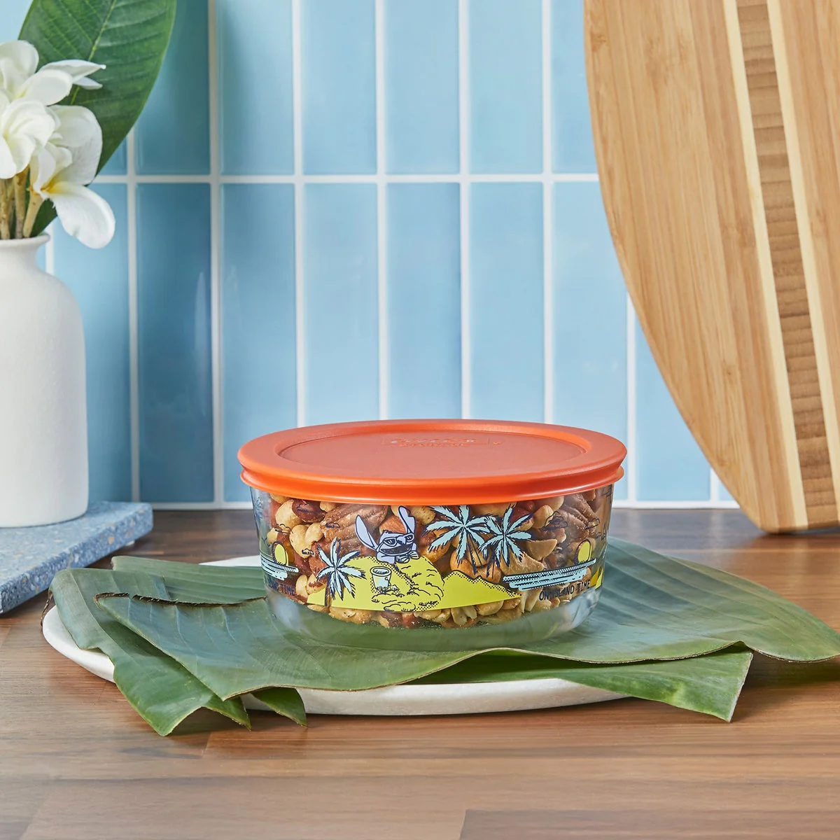 Pyrex 8-piece Decorated Glass Food Storage Set - Image 4