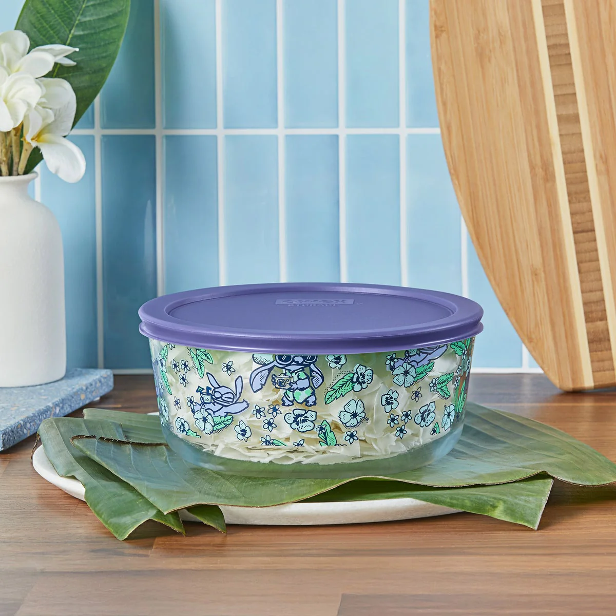 Pyrex 8-piece Decorated Glass Food Storage Set - Image 5
