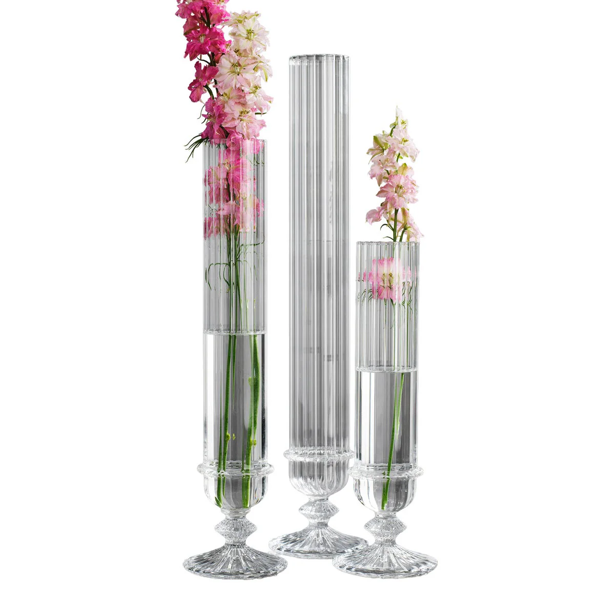 Glass Bud Vases by Home Essentials, Set of 3 - Image 4