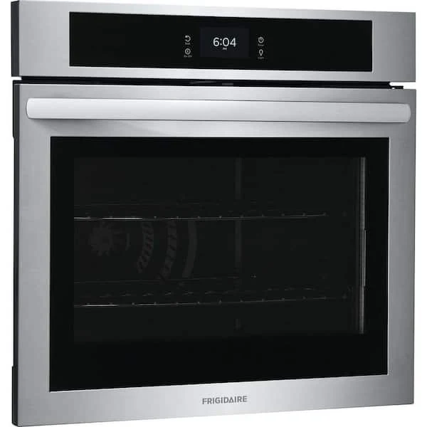 Frigidaire 30 in. Single Electric Built-In Wall Oven with Convection in Stainless Steel FCWS3027AS - Image 2