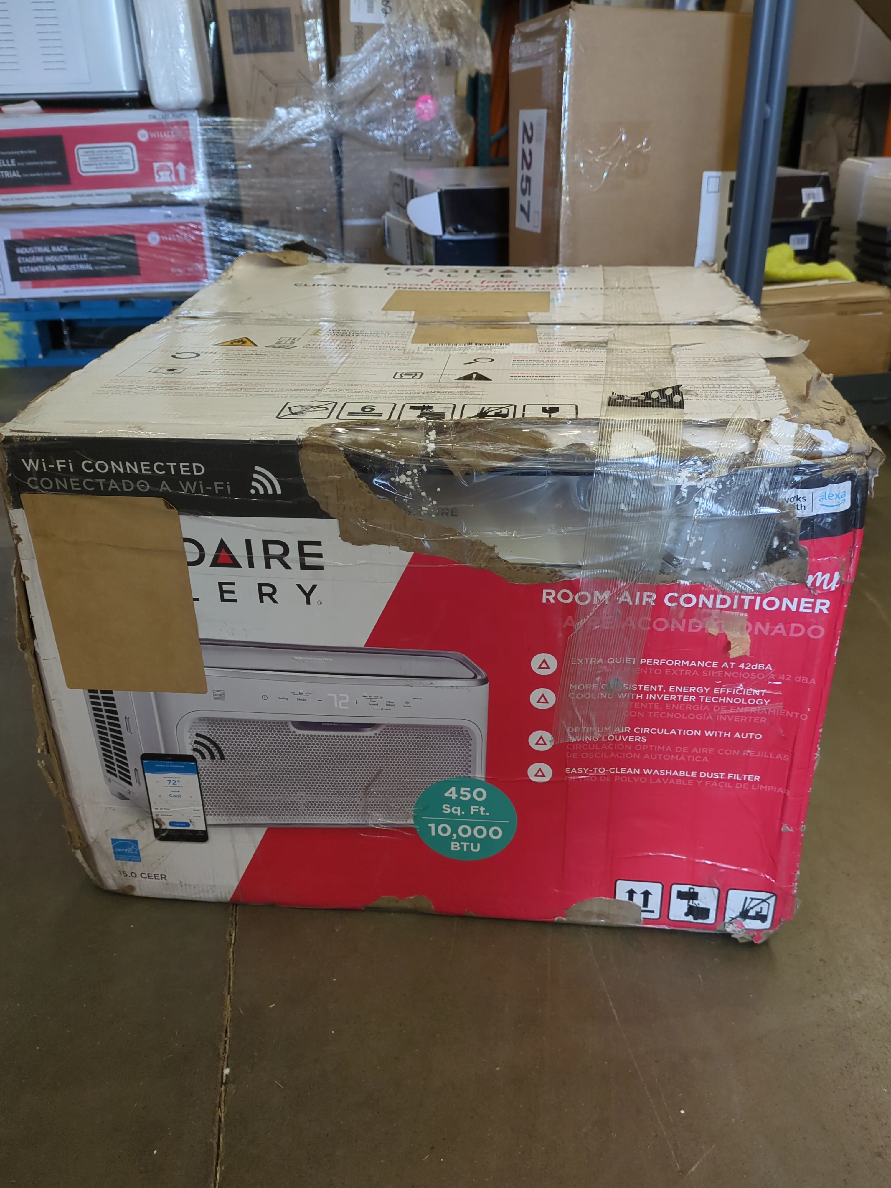Like NEW (READ) - Frigidaire Gallery 10,000 BTU Inverter Window Room Air Conditioner with Wi-Fi (Energy Star) - Retail $499 - Image 6