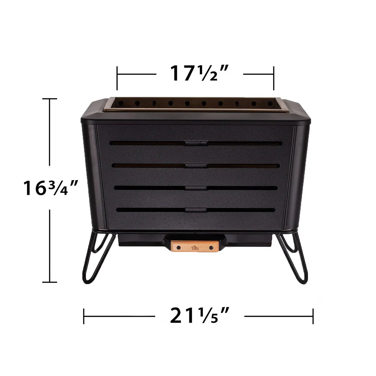 TIKI Brand 21.5" Retreat Smokeless Fire Pit - Retail $99 - Image 4