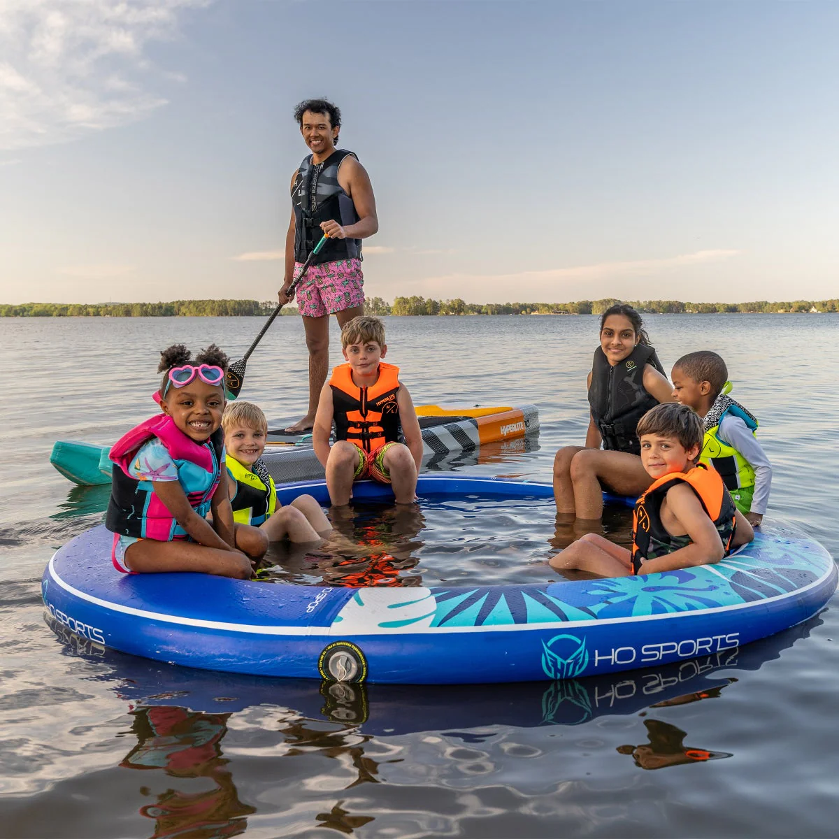 NEW - HO Sports Mini Oasis 8’ Inflatable Water Ring Float