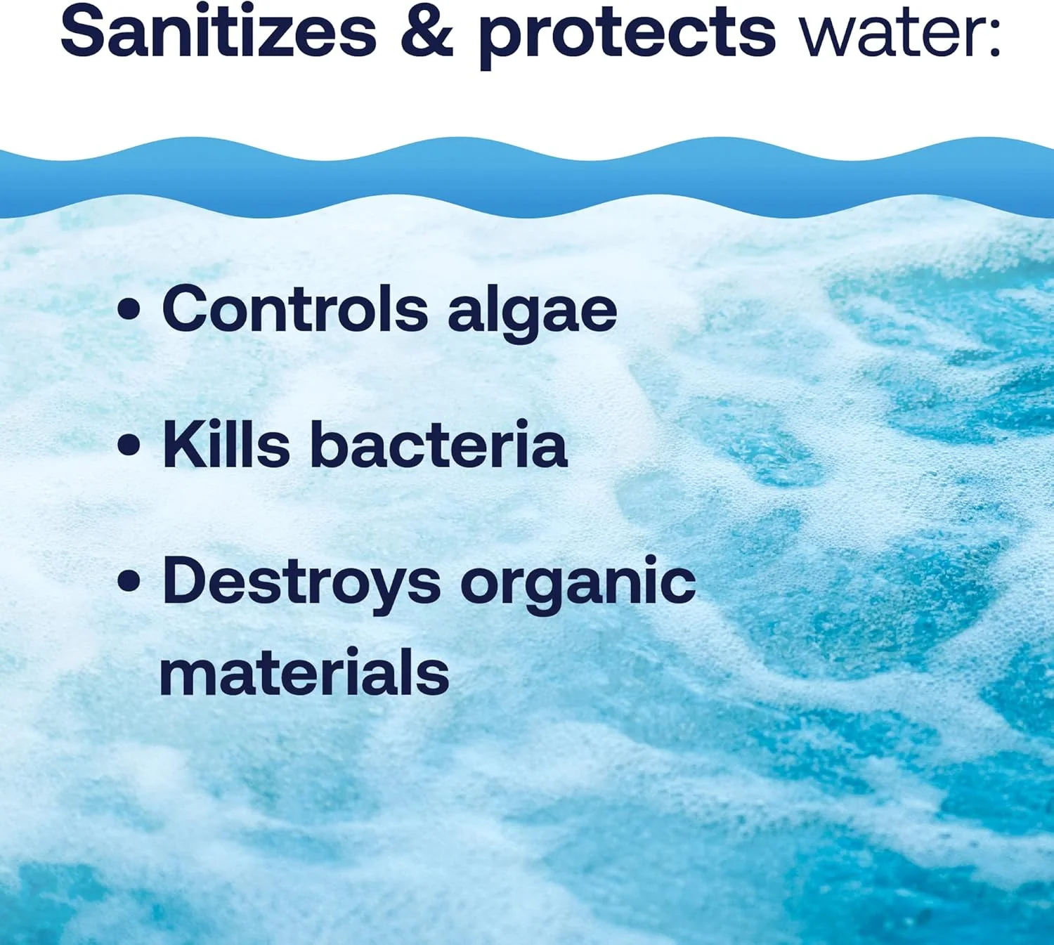 HTH Spa 86134 Clear Chlorinating Sanitizer, Spa & Hot Tub Chemical Controls Bacteria and Algae, 2.25 lbs - Image 5