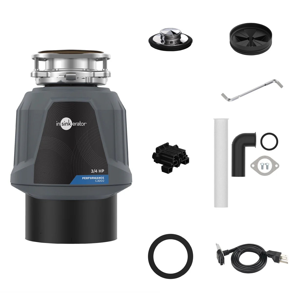InSinkErator C3000 Performance 0.75HP Garbage Disposer - Image 4