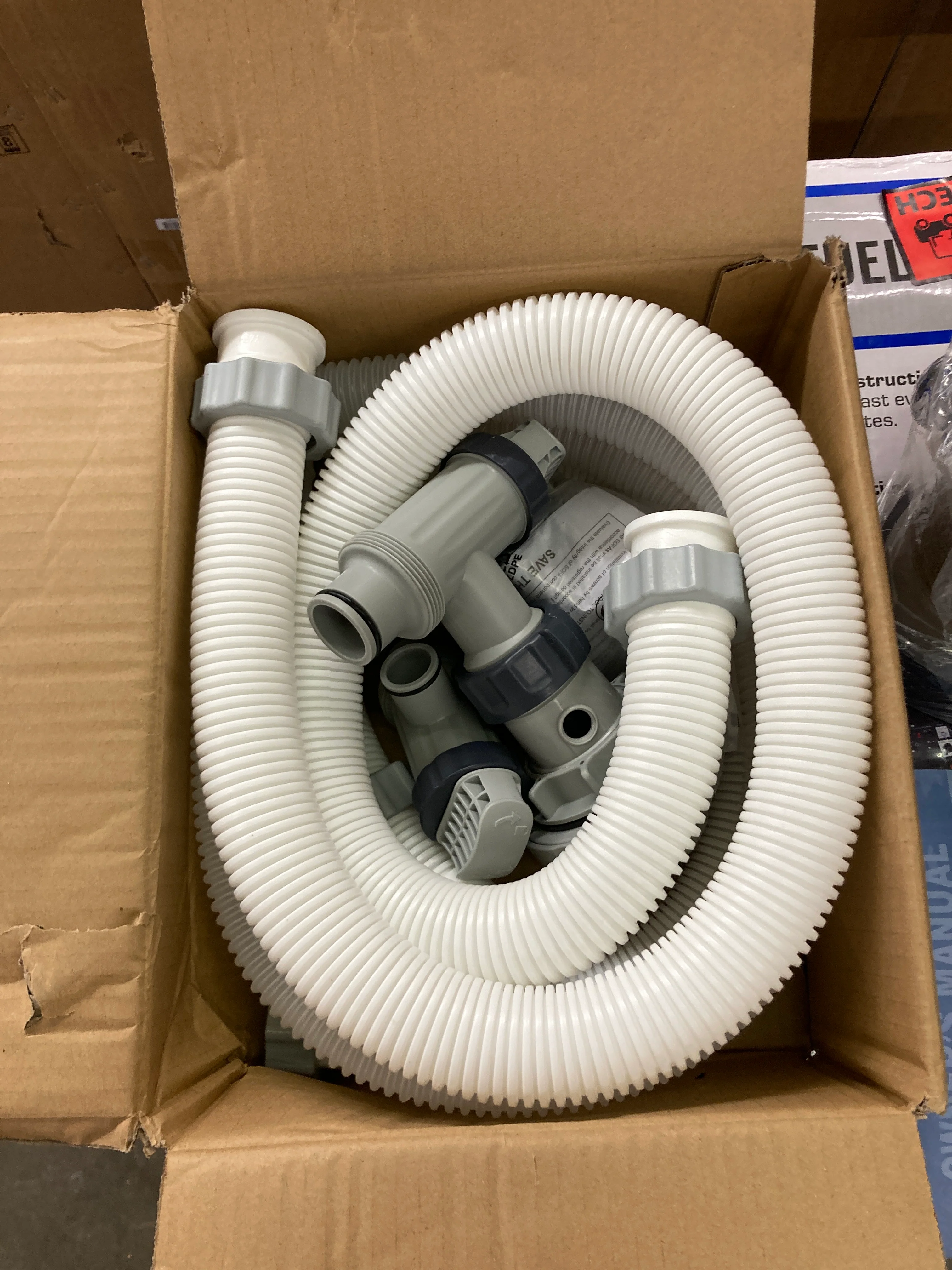 NEW - Intex 28635EG 1500 GPH Krystal Clear Cartridge Filter Pump System with 1,180 GPH Flow Rate, 110-120V GFCI, and Automatic Timer for Above Ground Pools - Retail $79 - Image 4