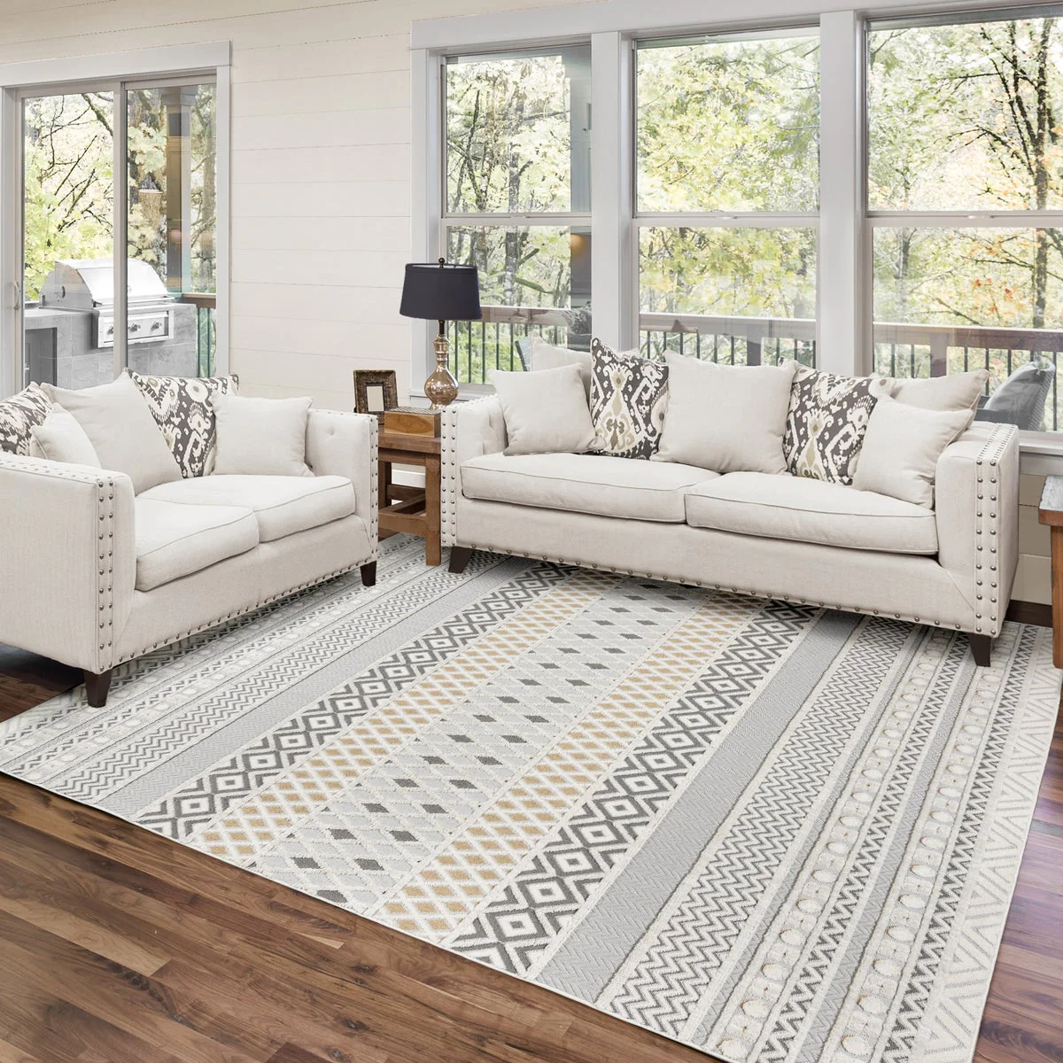 Milan Rug Collection, Benicia 6ft 6in x 9ft