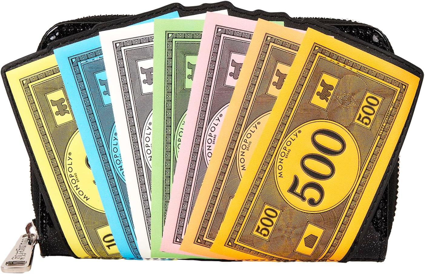 Loungefly Hasbro Monopoly Money Zip Around Wallet - Image 3