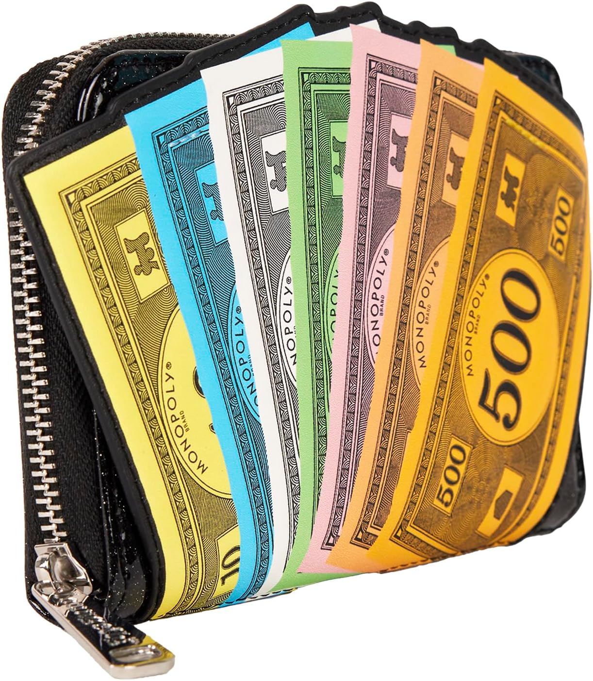 Loungefly Hasbro Monopoly Money Zip Around Wallet - Image 4
