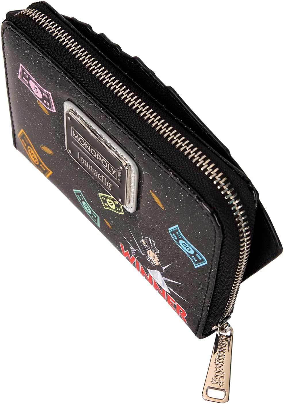 Loungefly Hasbro Monopoly Money Zip Around Wallet - Image 5