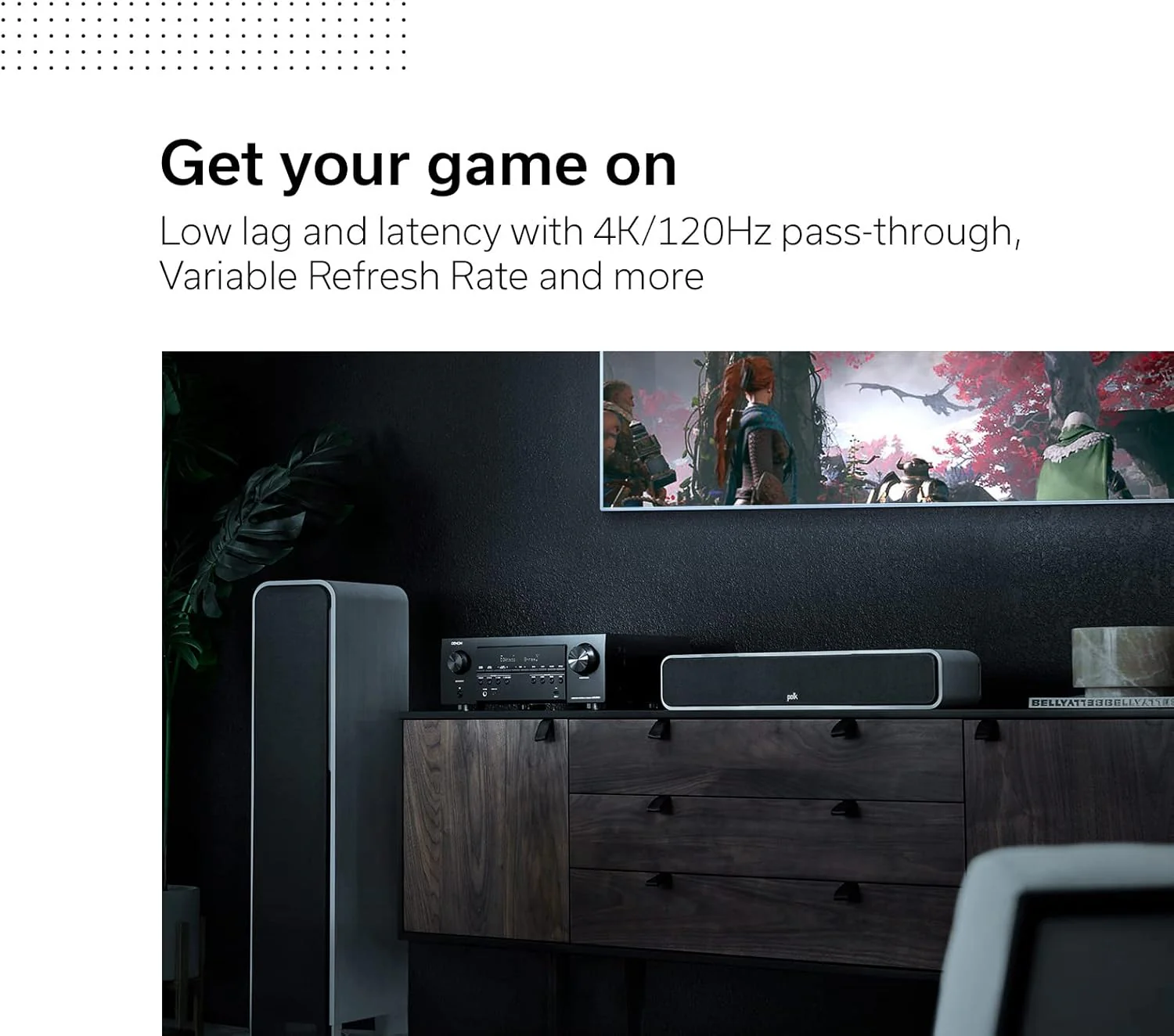 Denon AVR-S760H 7.2 Ch AVR - 75 W/Ch (2021 Model), Advanced 8K Upscaling, Dolby Atmos Height Virtualization, DTS Virtual:X & More, Built-in HEOS, Amazon Alexa Voice Control - Image 5