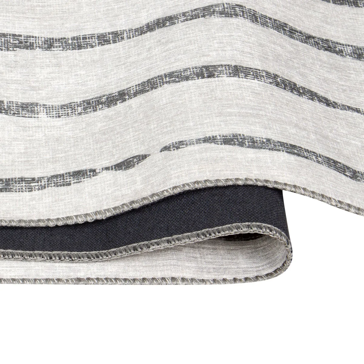 Apache Chenille Area Rug  Modern Gray, 8' x 10' - Image 4