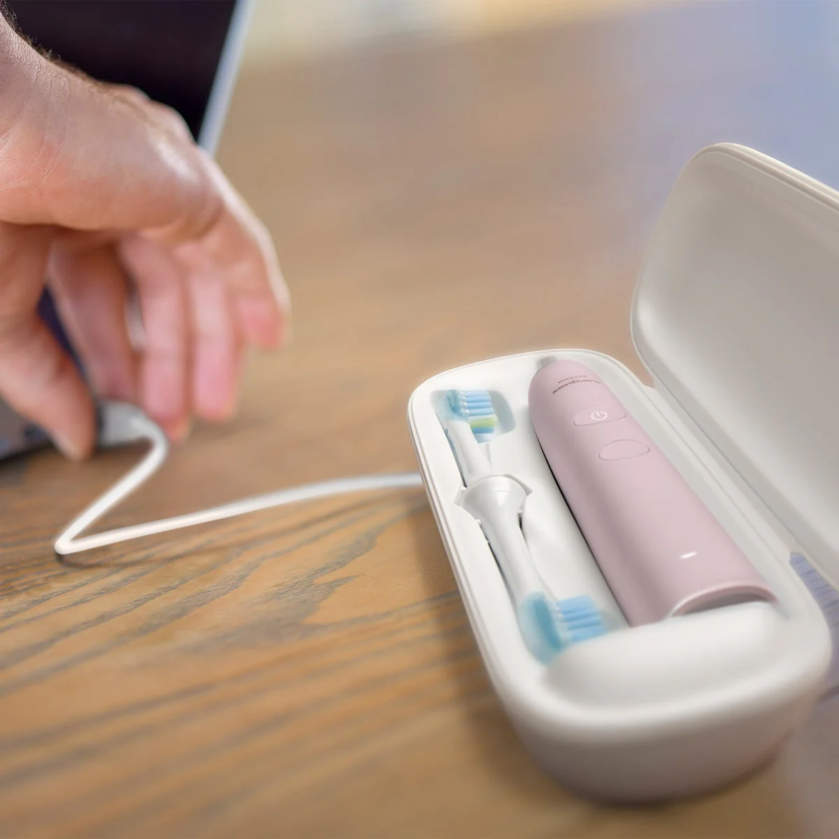 Philips Sonicare DiamondClean Smart Electric Rechargeable Toothbrush (A3), 2-pack (no brushheads) - Image 2