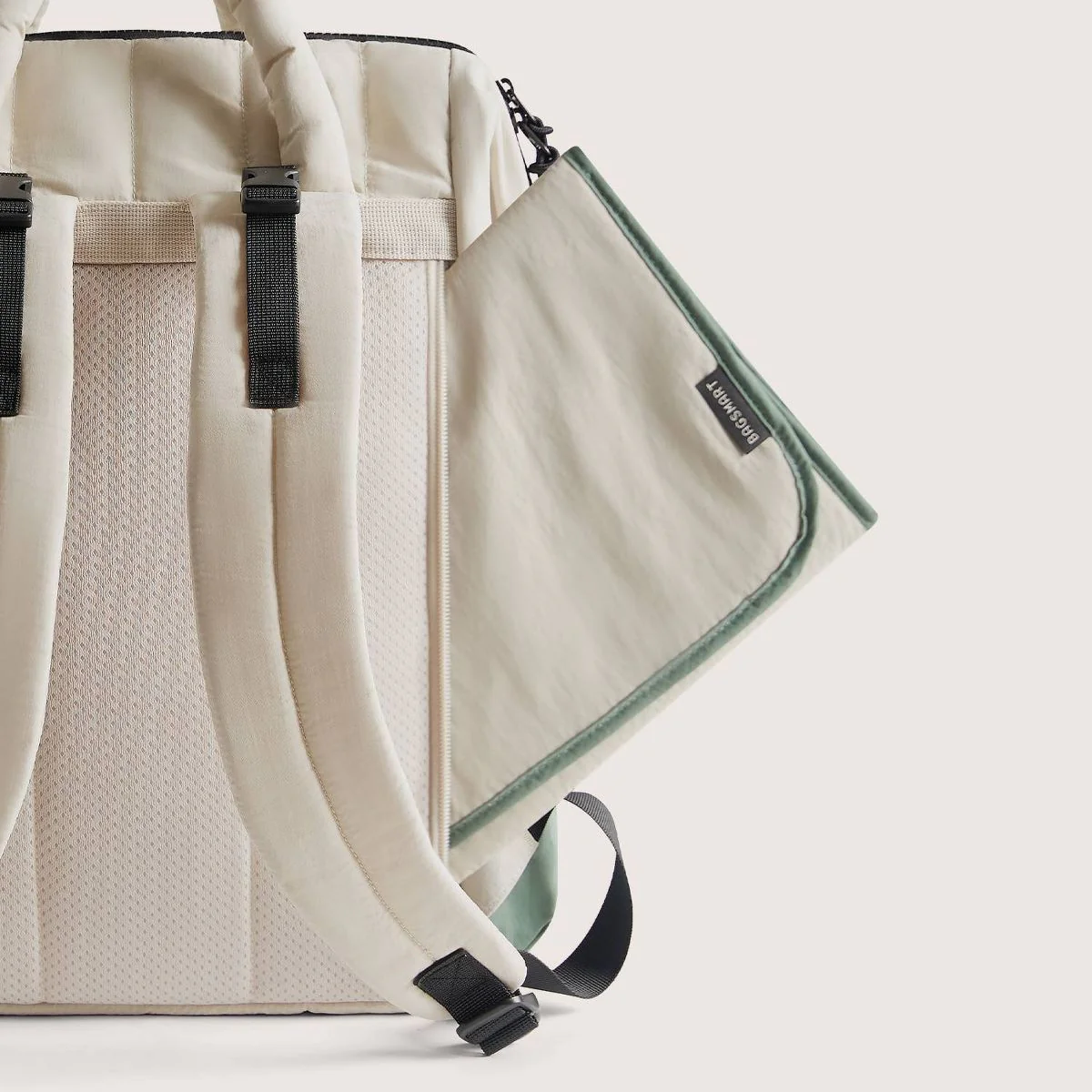 Bagsmart 25L Walker Featherlight Travel Diaper Backpack - Celadon - Image 6